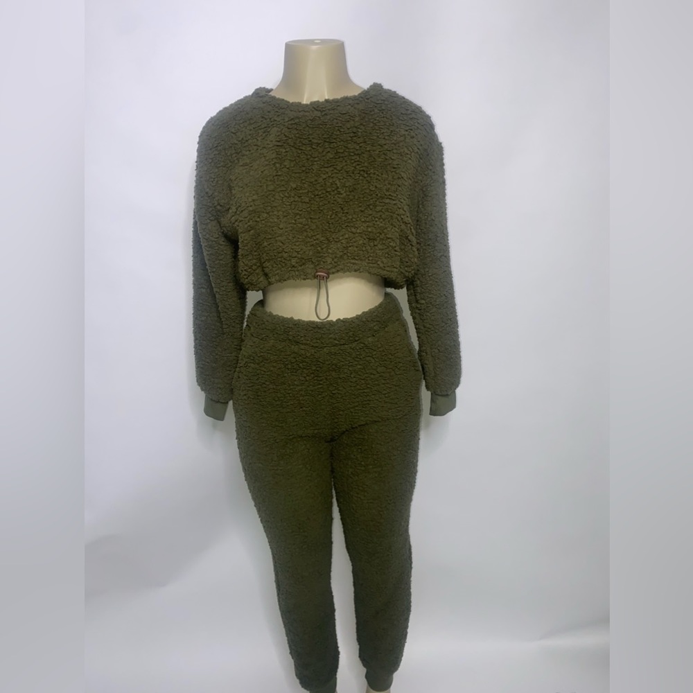 (2) Piece Crop top and pants